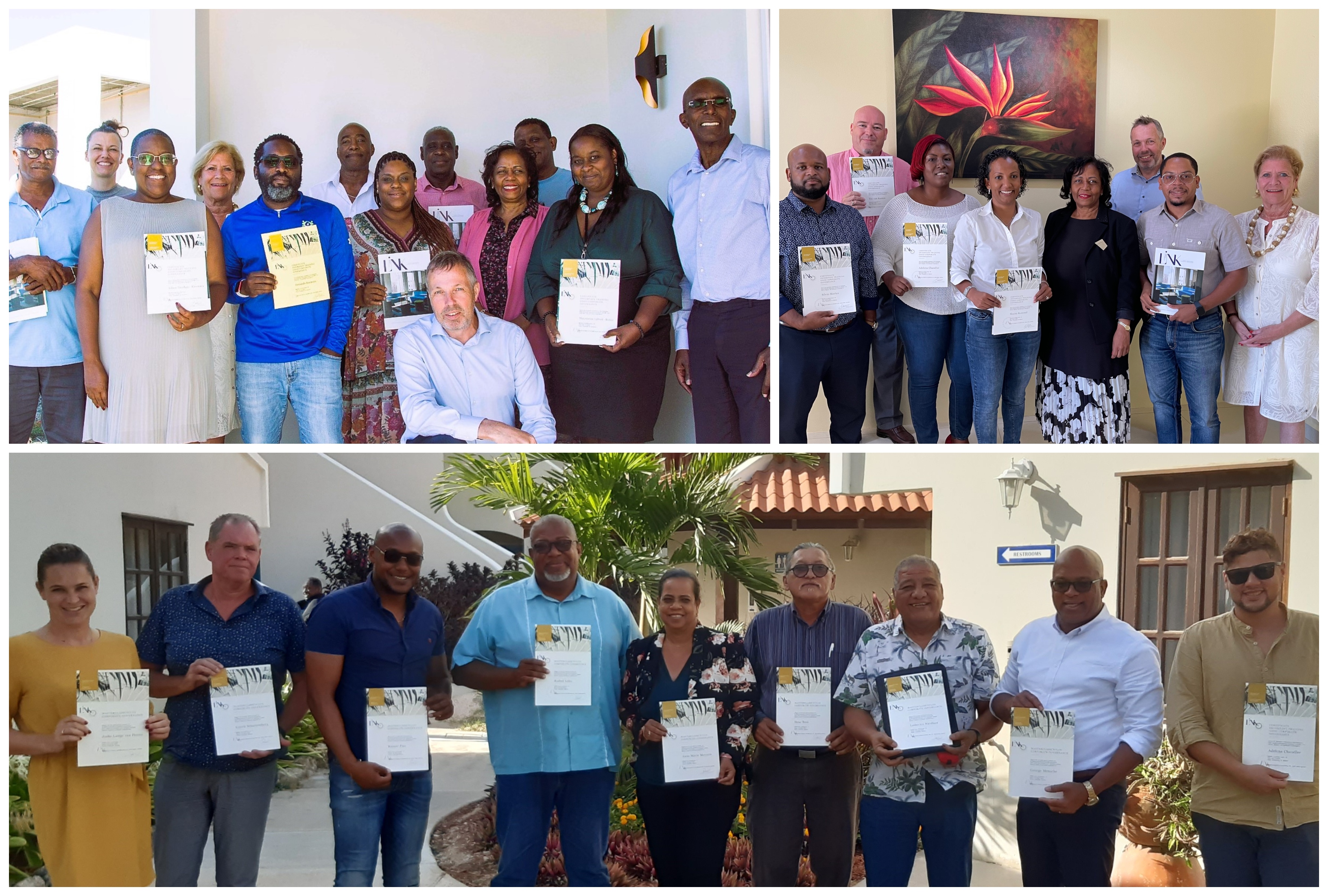 groepen trainingen Bonaire, St. Eustatius en St. Maarten